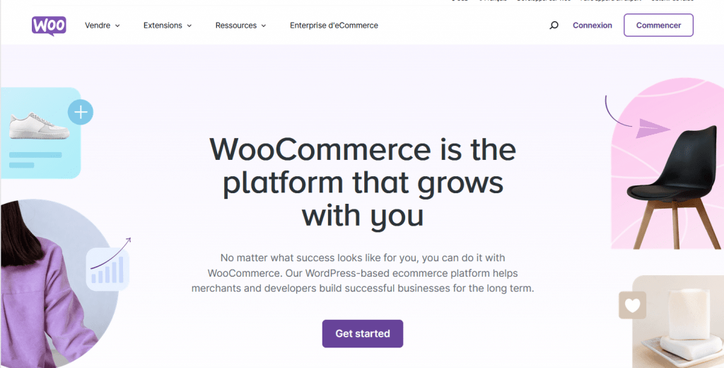 WooCommerce website